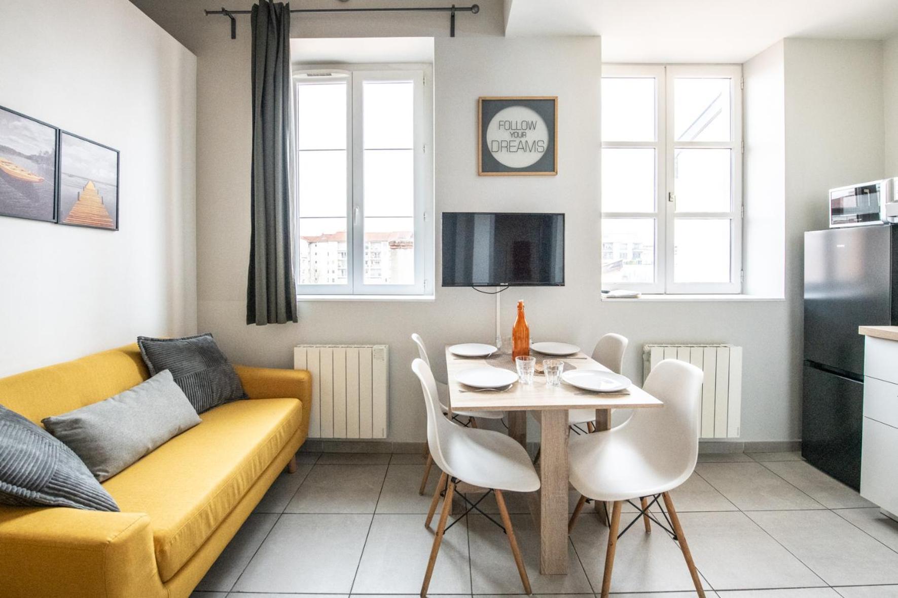 Duplex Scandinave A Cosy Et Calme - Lyon Part-Dieu Dış mekan fotoğraf